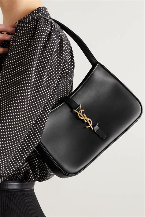 ysl shoulder bag black.